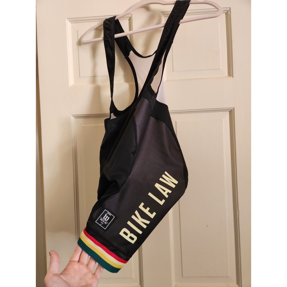 Wattie Ink Bike Law Padded Colorblock Bib Shorts Chamois Limited Edition Trisuit